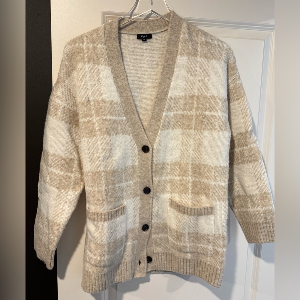 Rails Cream Knit Sweater